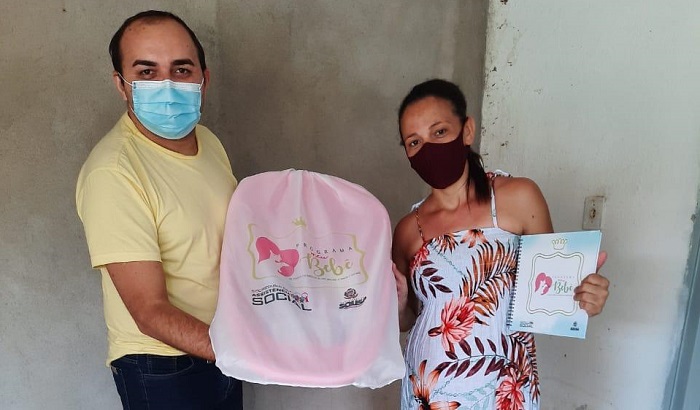 Imagem da matéria: Prefeitura de Sousa iniciou mais uma etapa do Programa Meu Bebê com entrega de enxovais 